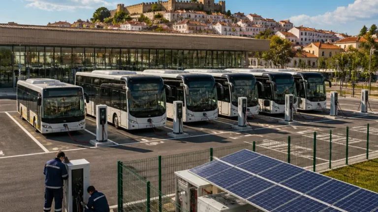 Bragança renova frota com seis autocarros 100% elétricos e prepara rede de carregamento
