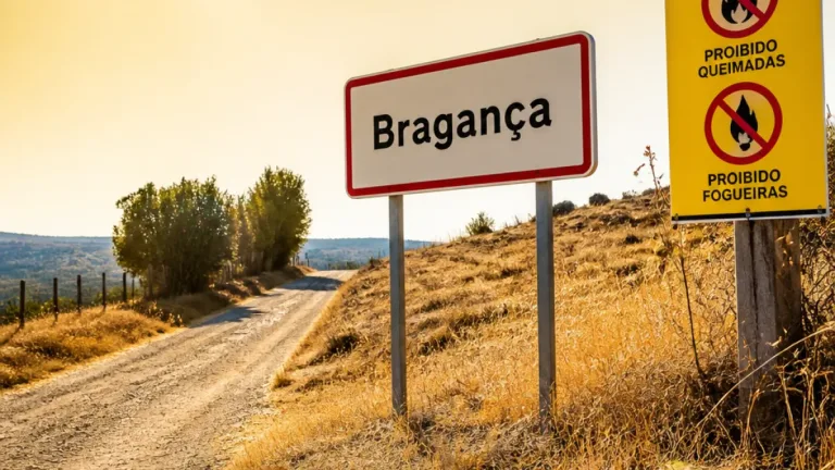 Bragança sob aviso amarelo por calor e com risco de incêndio no máximo