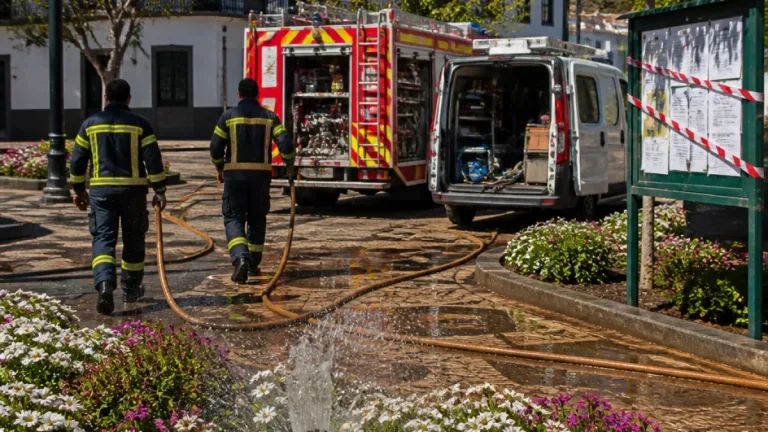 Chega acusa Câmara de Machico de recorrer a bombeiros para regar jardins devido a falhas nos sistemas