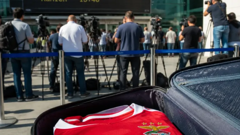Chegada de Palhinha a Lisboa acelera expectativa de reforço do Benfica