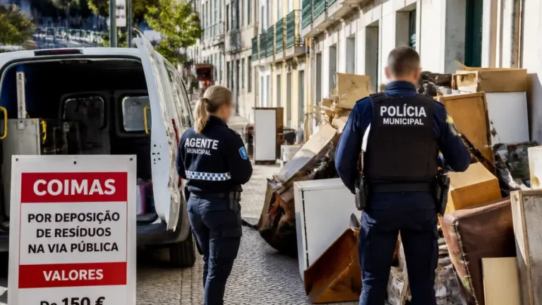 Coimbra intensifica fiscalização contra deposição indevida de resíduos na Baixa e Sá da Bandeira