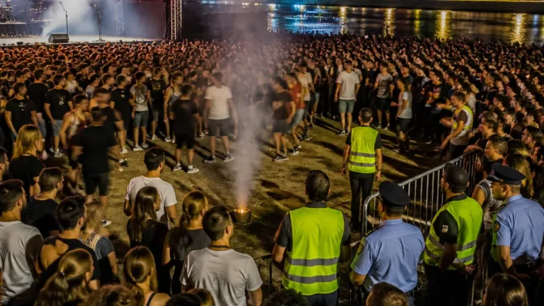 Concerto de Lon3r Johny em Barcelos interrompido por razões de segurança na Frente Ribeirinha