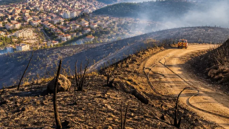 Covilhã é o concelho mais atingido por incêndios no Continente entre 2020 e 2025, revela INE