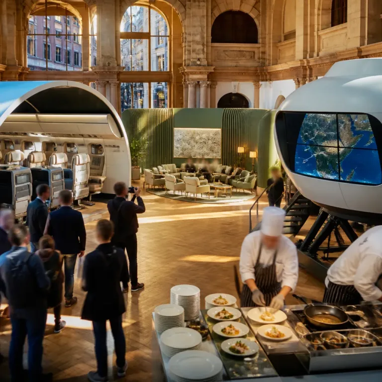 Iberia inaugura em Madrid espaço efémero com simulador A350, lounge e programação gastronómica