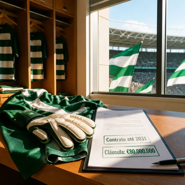 Sporting garante Kaique Pereira até 2031 e cria nova concorrência na baliza