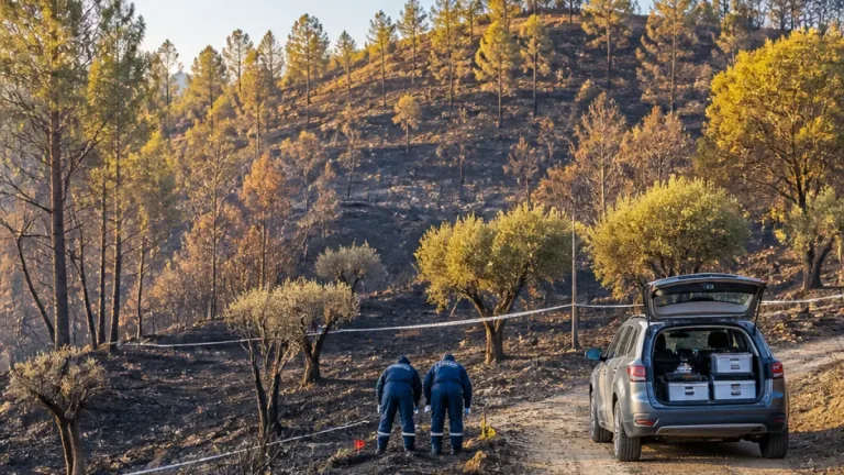 Detido em Abrantes suspeito de atear quatro incêndios que consumiram quase seis hectares