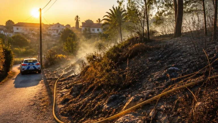 Detido em Aveiro suspeito de atear incêndio em Serém de Cima, Águeda