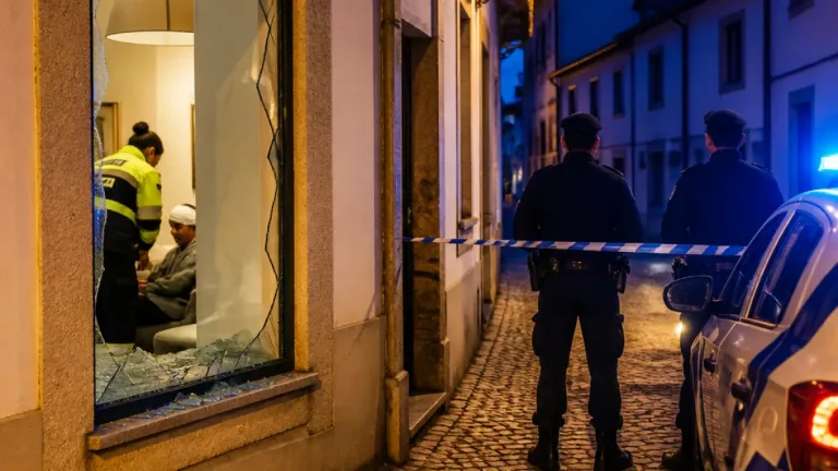 Detido em Bragança homem já sinalizado por violência doméstica após forçar contacto e partir janela