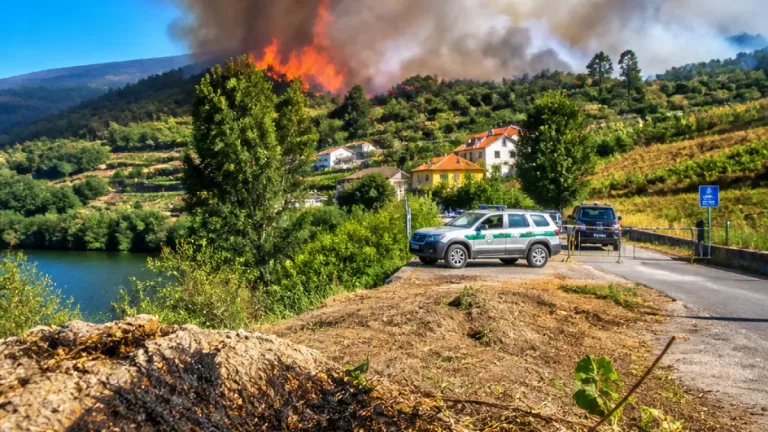 Detido em Ponte de Lima suspeito de atear incêndio que pôs habitações e campos em risco