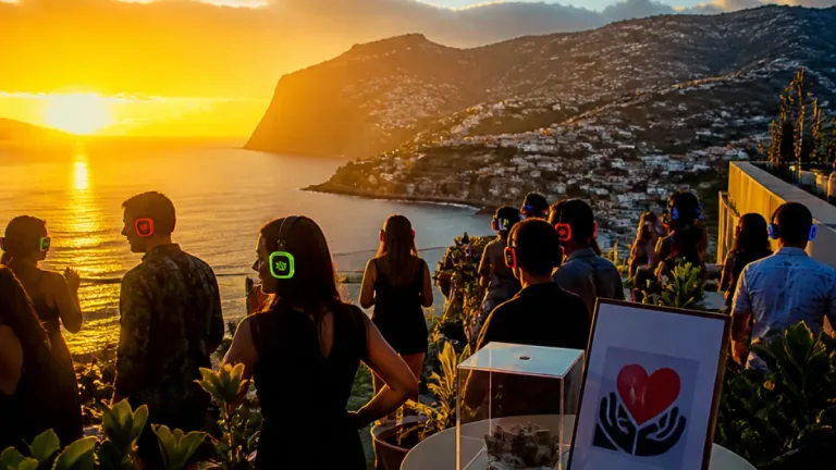 Dorisol promove edição solidária da Silent Sunset Party para apoiar famílias madeirenses na Venezuela