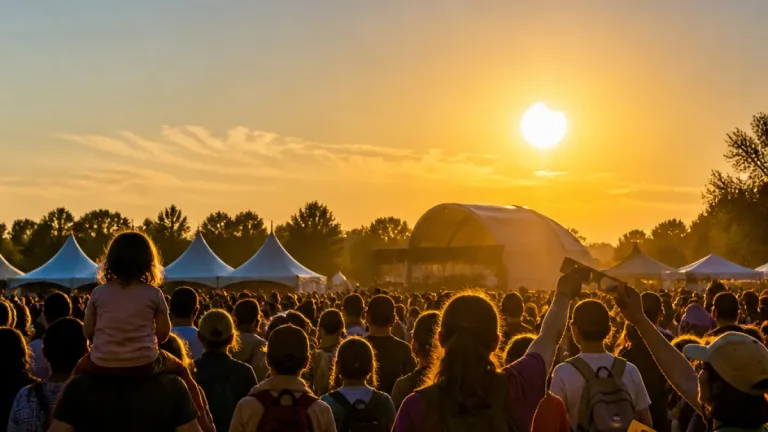 Eclipse marca arranque do festival em Paredes de Coura e concentra atenção de quem veio de longe