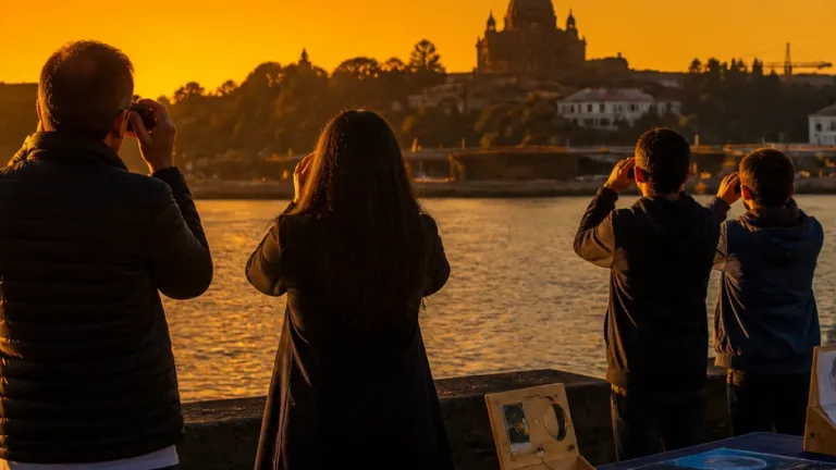 Eclipse solar: Viana do Castelo prepara-se para ocultação de 99% ao final da tarde