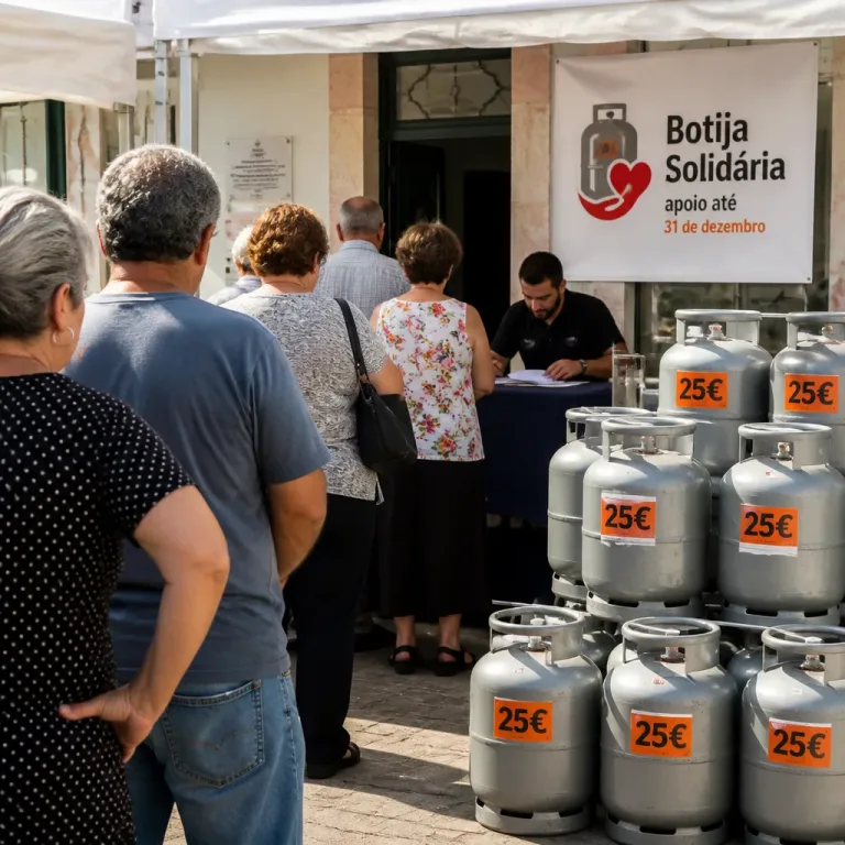 Governo prolonga até dezembro apoio de 25€ para compra de botija de gás