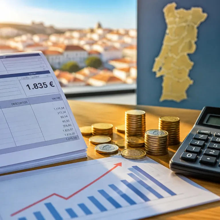 Salário médio sobe para 1.835 euros no 2.º trimestre, crescimento real de 1,8%