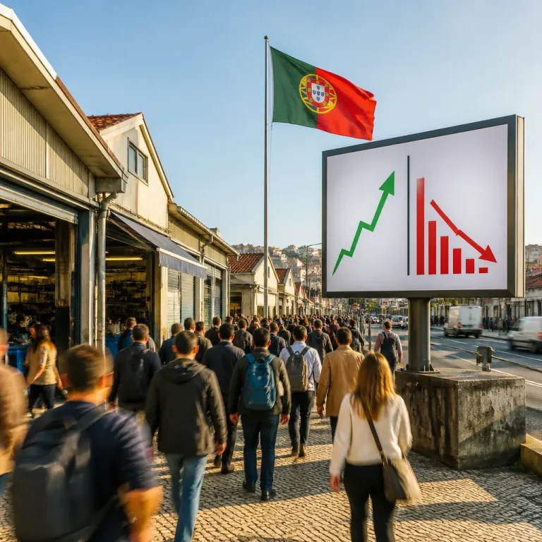 Emprego recorde em Portugal contrasta com produtividade por hora abaixo dos níveis de 2000