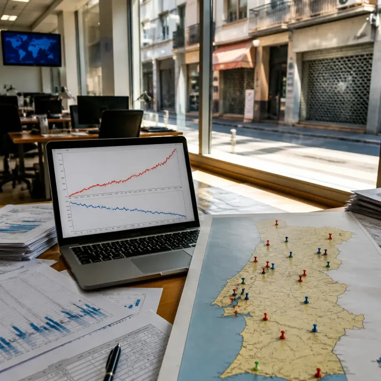 Insolvências disparam 58% em julho e criação de empresas cai 21%, segundo Iberinform