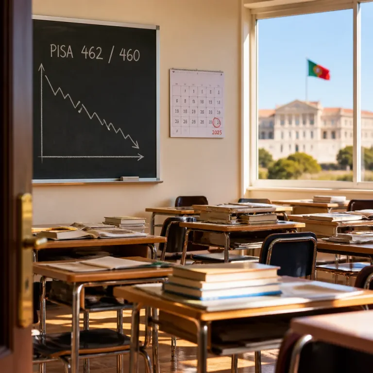 Portugal regista retrocesso no PISA 2025 e Governo assume procurar soluções, não culpa política