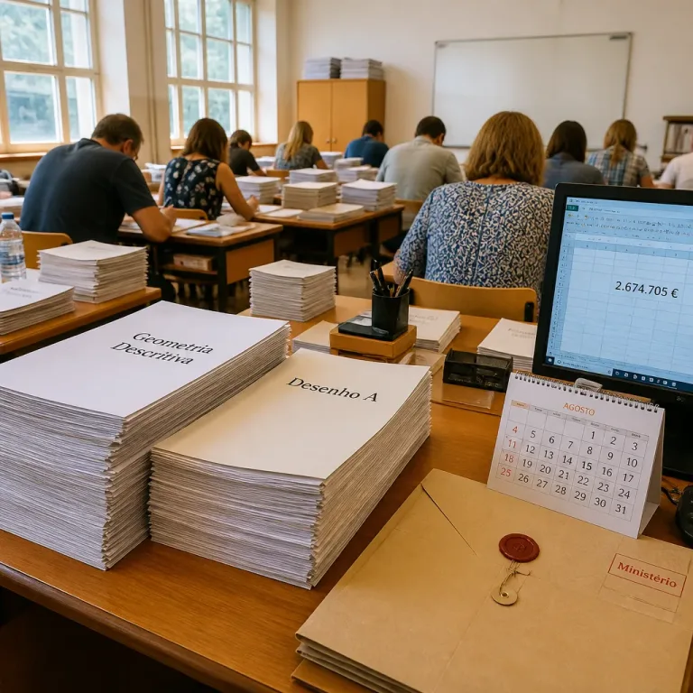 Governo autoriza pagamento de 2,67 milhões aos docentes que corrigiram exames nacionais