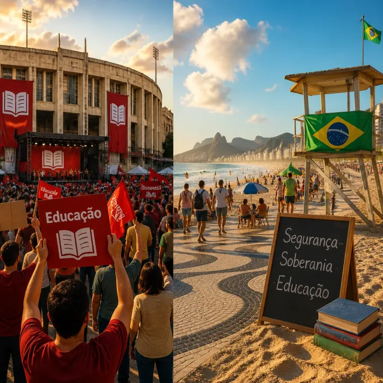 Campanha presidencial no Brasil arranca com Lula e Flávio Bolsonaro à frente e tema da educação em destaque