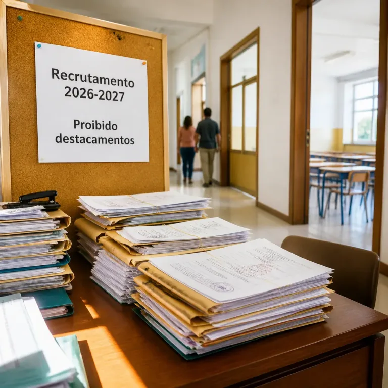 Ministério exige recrutamento e proíbe deslocação de professores para outras funções devido a falta de pessoal