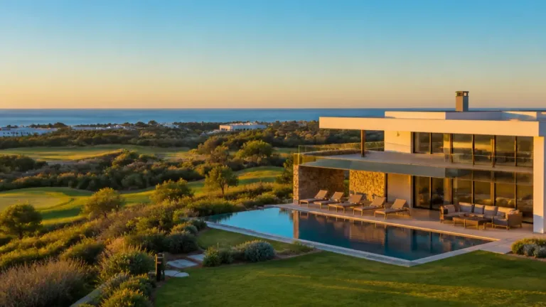 Em Lagos, Villa Pernoi chega ao mercado de luxo com arquitectura concebida para a luz e o mar