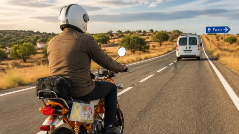 Em Mini Monkey até Faro: percorrer a N2 para dar visibilidade à Pilar e à Epidermólise Bolhosa