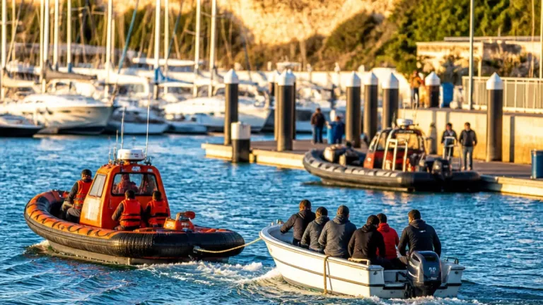 Embarcação sem propulsão obrigou salvamento ao largo de Olhos de Água, em Albufeira