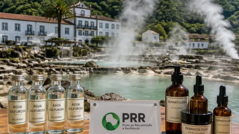 Estudo em São Miguel pretende transformar água termal em produtos dermatológicos com apoio do PRR