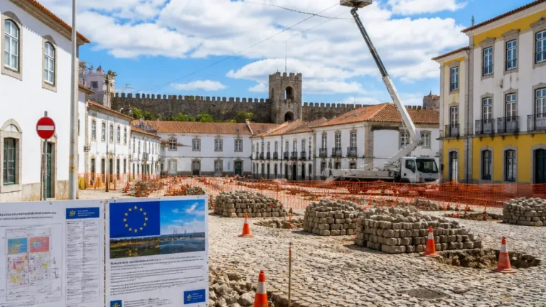 Évora lança concurso de 3,2 milhões para requalificar Rossio de São Brás