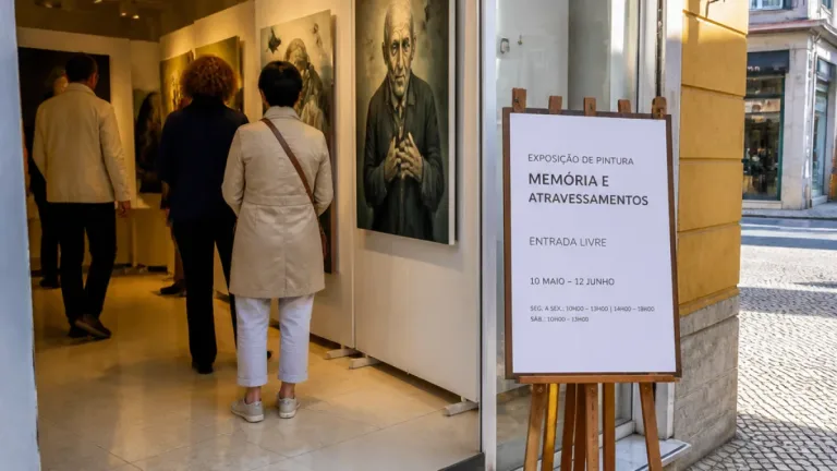 Exposição em Faro aborda a figura humana idosa na pintura de José Passos Silva