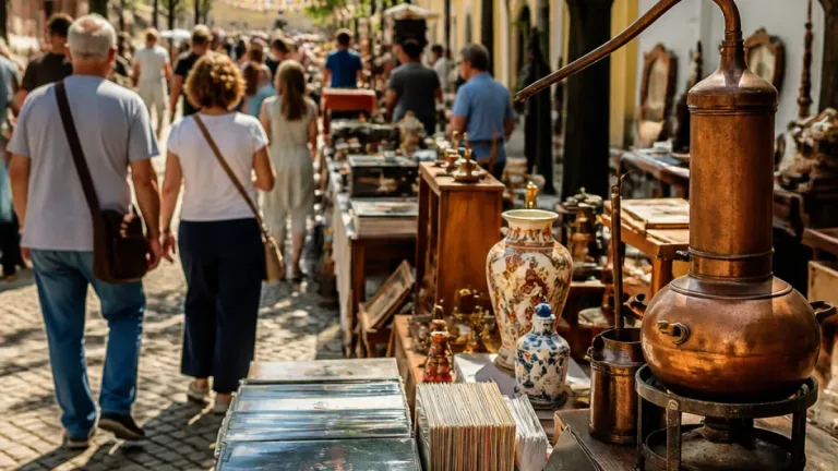 Feira mensal de colecionismo e antiguidades regressa à Avenida Nuno Álvares, em Castelo Branco