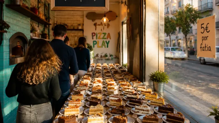 Festival de fatias no Pizza Play traz ao Barreiro cerca de 100 porções e oito sabores