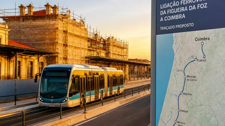 Figueira da Foz e Coimbra podem ser ligadas por 'metrobus', anuncia presidente da Câmara