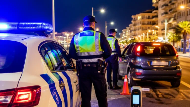 Figueira da Foz: jovem detido por condução com alto teor de álcool durante ação da PSP