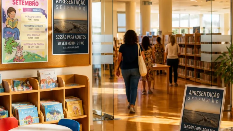 Figueira da Foz reforça programação cultural da Biblioteca Municipal com duas apresentações em setembro