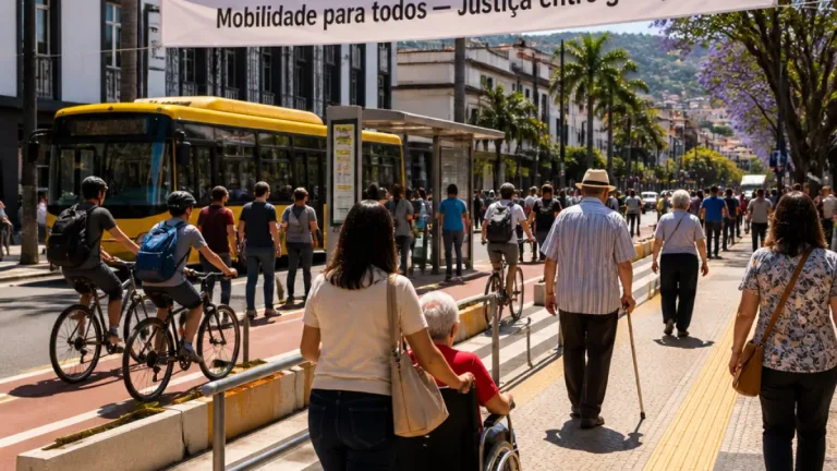 Funchal prepara Semana da Mobilidade (16-22 set.) com foco na justiça entre gerações