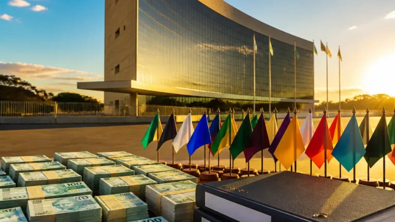 Fundão eleitoral no Brasil: TSE distribui R$ 4,96 bilhões e maiores legendas recebem fatias desiguais