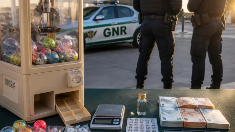 GNR detém em Beja casal suspeito de furto em café e apreende LSD e material associado