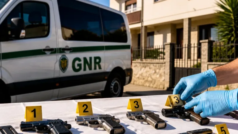 Gondomar: detido homem por posse de arma proibida e apreensão de três armas e 94 munições