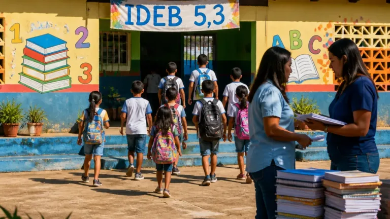 Gouveia regista recorde histórico no IDEB em Delmiro Gouveia (Brasil) e evidencia avanços na educação básica