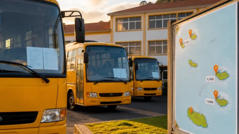 Governo dos Açores admite dívida de €560 mil a operadores de transporte escolar