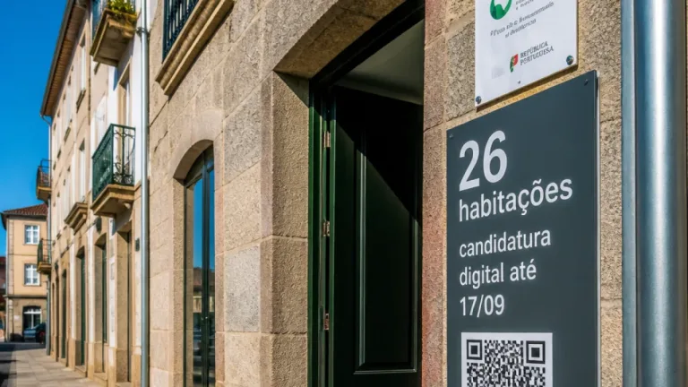 Guarda lança concurso para 26 habitações a custos controlados na Rua São Pedro