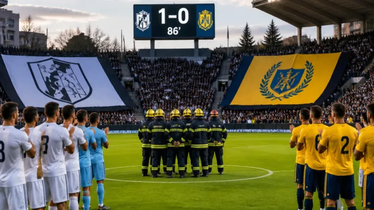Guimarães vence Chaves em particular marcado por homenagem e solidariedade