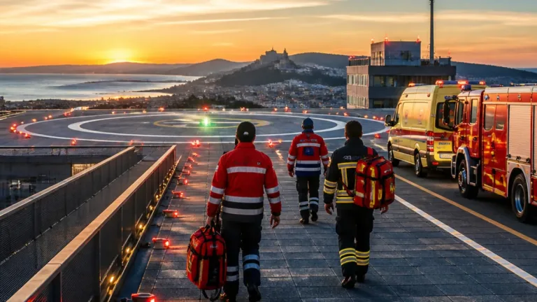 Heliporto do Hospital de Santa Luzia coloca Viana do Castelo na rede nacional de helitransporte de emergência