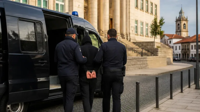 Homem condenado no Brasil por sequestro detido pela PJ na Guarda