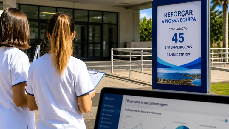 Hospital de Ponta Delgada propõe concursos para 45 enfermeiros para aliviar pressão nos serviços