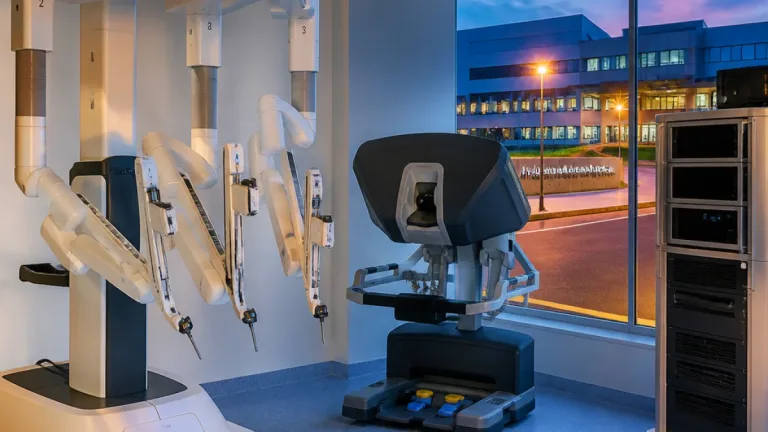Hospital de Santa Maria da Feira recebe sistema robótico de 2,46 milhões para cirurgia minimamente invasiva
