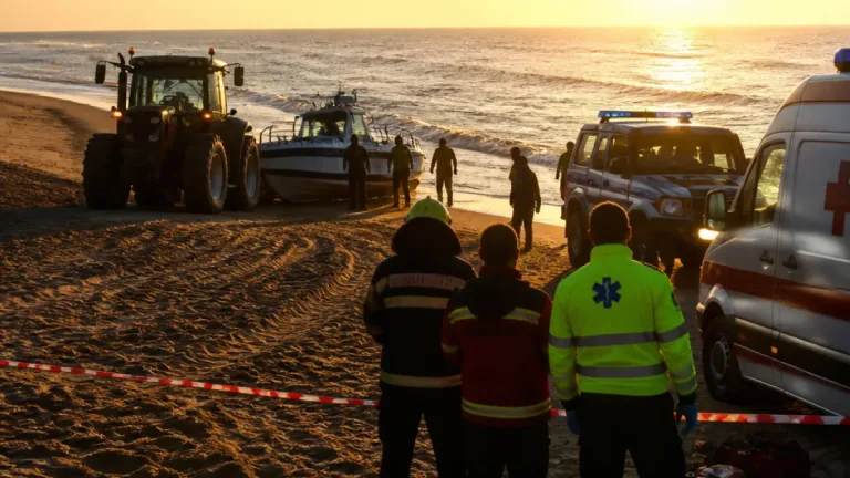 Idoso morre esmagado por trator na Praia da Tocha, em Cantanhede