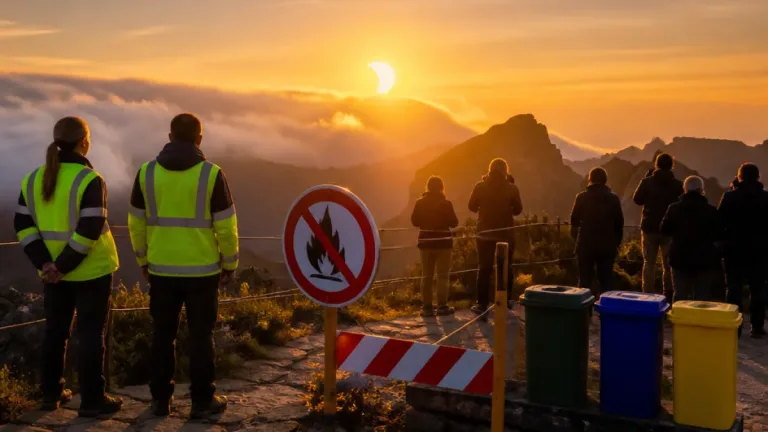 IFCN reforça vigilância nos pontos altos da Madeira devido ao eclipse solar parcial