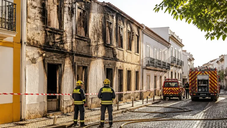 Incêndio em habitação deixa família desalojada em Elvas